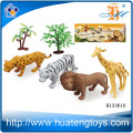 2014 Wholsale en plastique sauvage animal jouet animal, animal figurine jouet H133616